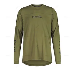 Maloja-Motocross Jersey, Downhill, Mountain, Dirt Bike, Cycling, Motorcycle T Shirt, Bicycle Off Road Wear Clothing, MTB, MX