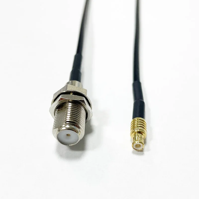 MCX Male to F Female/ Male Connector 50 OHM Low Loss RF Coax Extension Jumper Cable 5cm to 5M