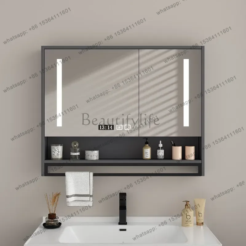 LD Wooden Decorations Bathroom Cabinet Modern Skincare Display Shelves Cupboard Space Saver Accessories Gabinete