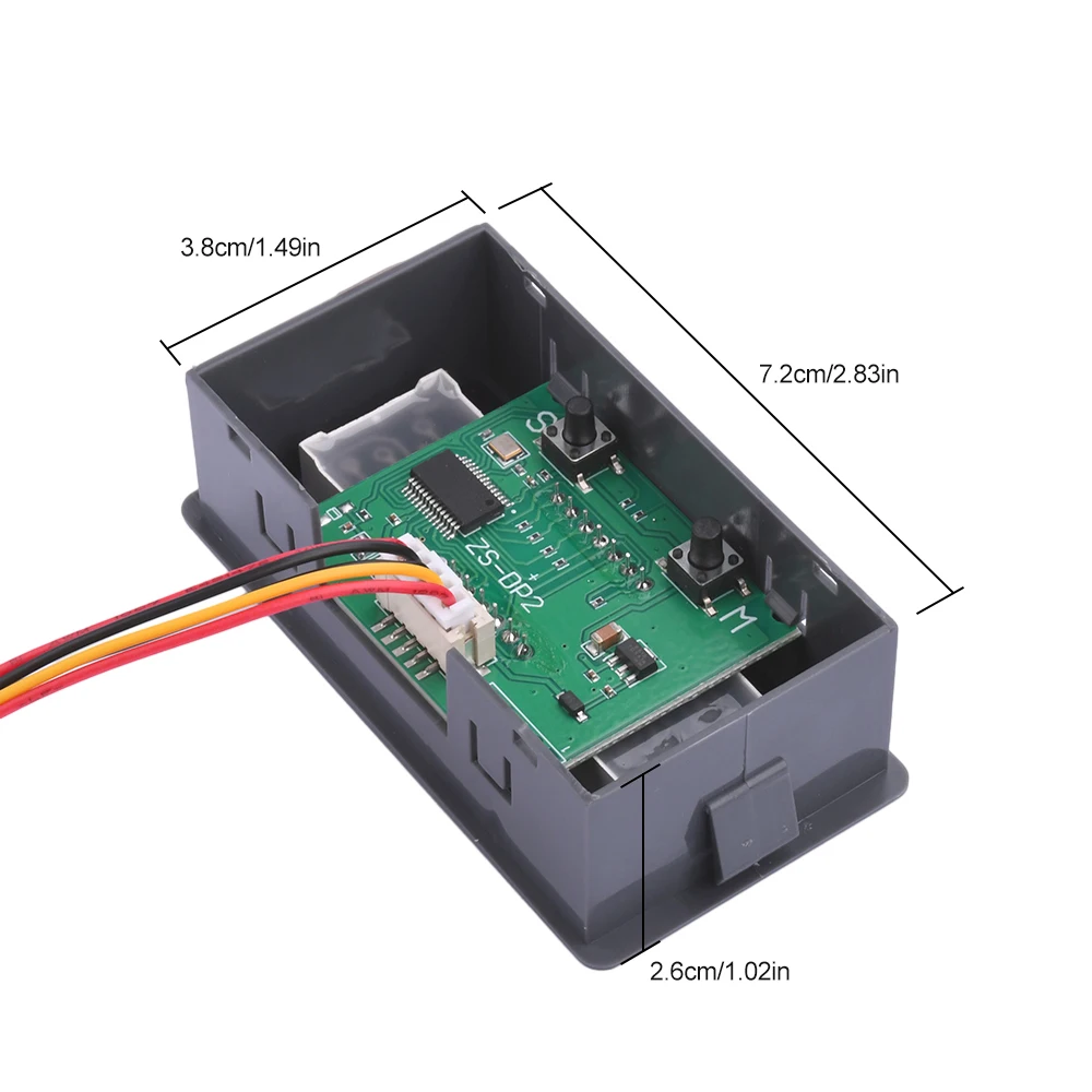 DC3-15V 5 Digitale Led Rode Toerenteller Meter Toerenteller Toerental Meter Snelheidssensor Digitale Frequentie Meter Snelheidsmeter Voor Borstelloze Motor