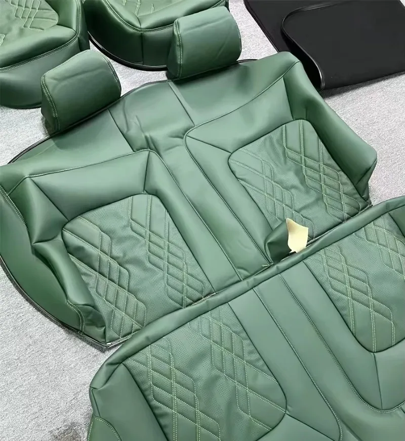 Hot Sale PU Leather Car Seat Covers Factory Price Custom Original Fit for E Class 7 Series Land Cruiser Golf CC A7