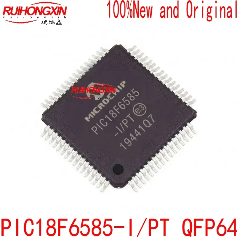 Spot PIC18F6585-I/PT PIC18F6585-I/PT package QFP64 8-bit microcontroller MCU