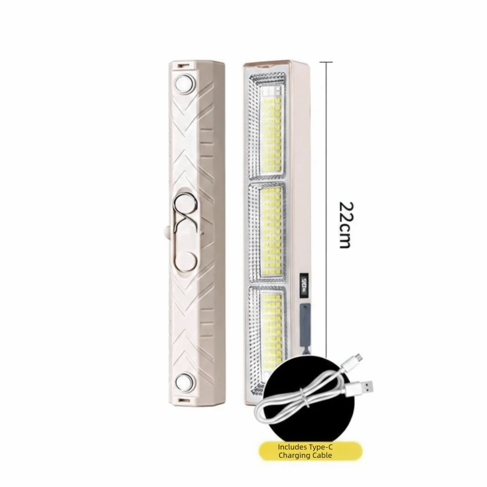 

Светодиодный рабочий фонарь с регулируемой яркостью, портативный, высокомощный, с USB-зарядкой, 22/32/42 см, портативная рабочая лампа, аварийный светильник