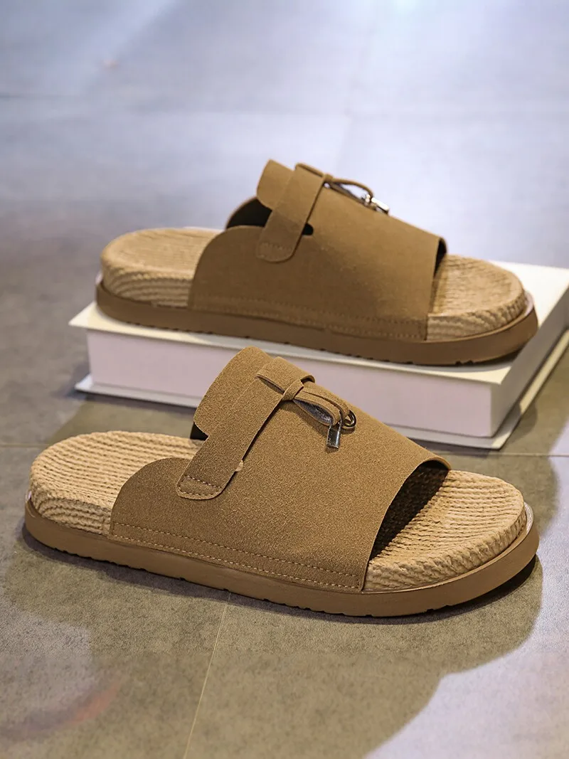  Men's Summer 2026 New Outdoor Wear Soft Bottom Anti-Slip Wear-Resistant Home Comfort Casual Slippers