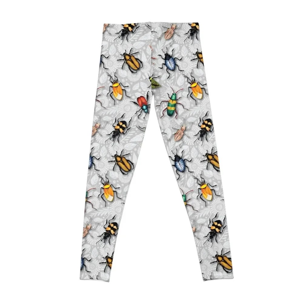 A Bunch of Beetles - Colorful Insect Pattern Leggings for girls Sports pants for Womens Leggings