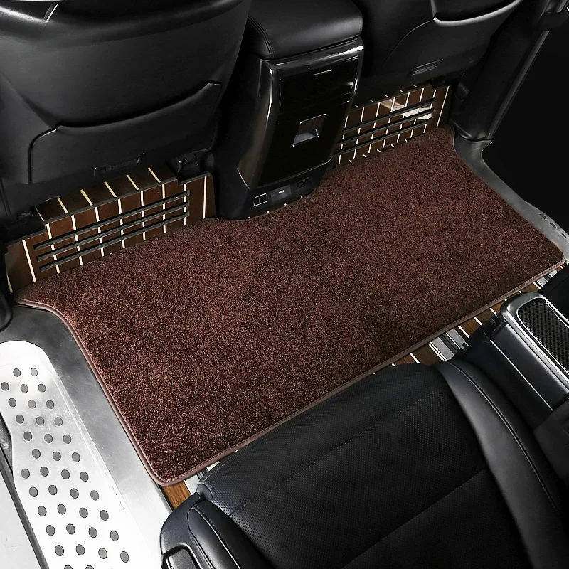 

For Toyota Alphard/Vellfire 30 Series 2 Row Custom Floor Mats - Middle Row Velvet Carpet Upgrade Kit Non Slip Car Accessories