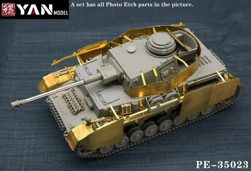 

Yan Model PE-35023 1/35 PZ.Kpfw.IV Ausf.H Detail Up Set for Border Model BT-005