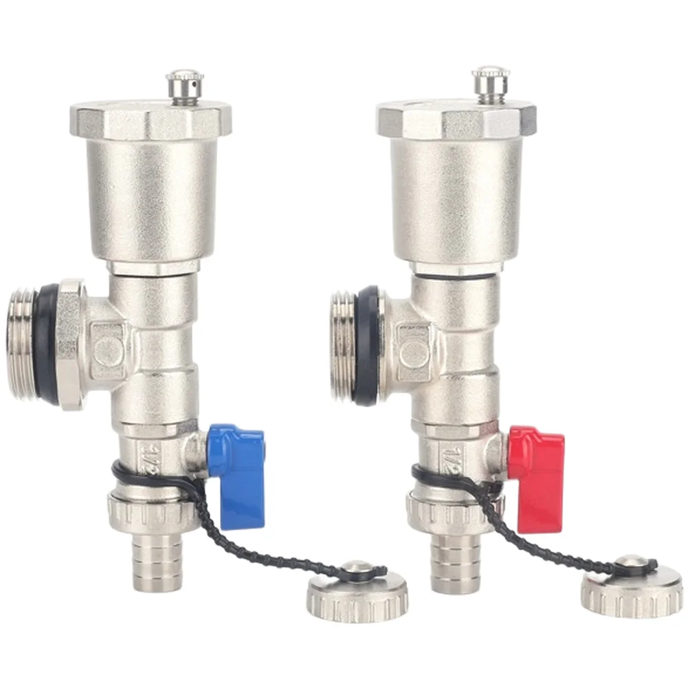 Brass DN25 1 Inch Automatic Air Release Valve Three Piece Set FOR For exhaust Function in Closed Loop Hydraulic Systems