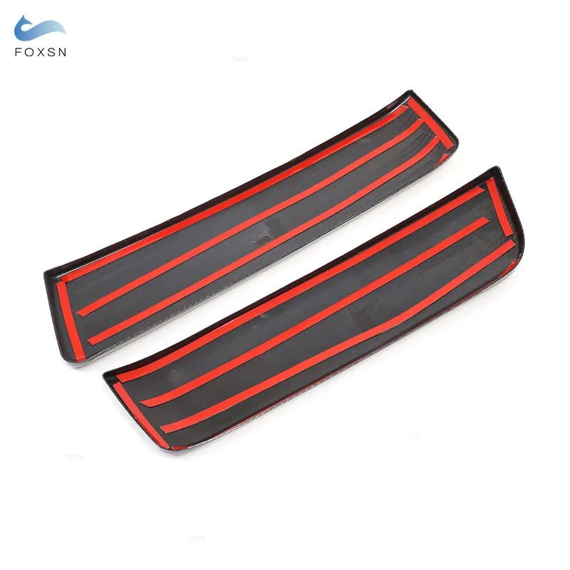 Car Interior Accessories For BMW 5 Series G30 G38 2018 2019 LHD Center Console Armrest Box Cover Trim ABS Carbon Fiber Texture
