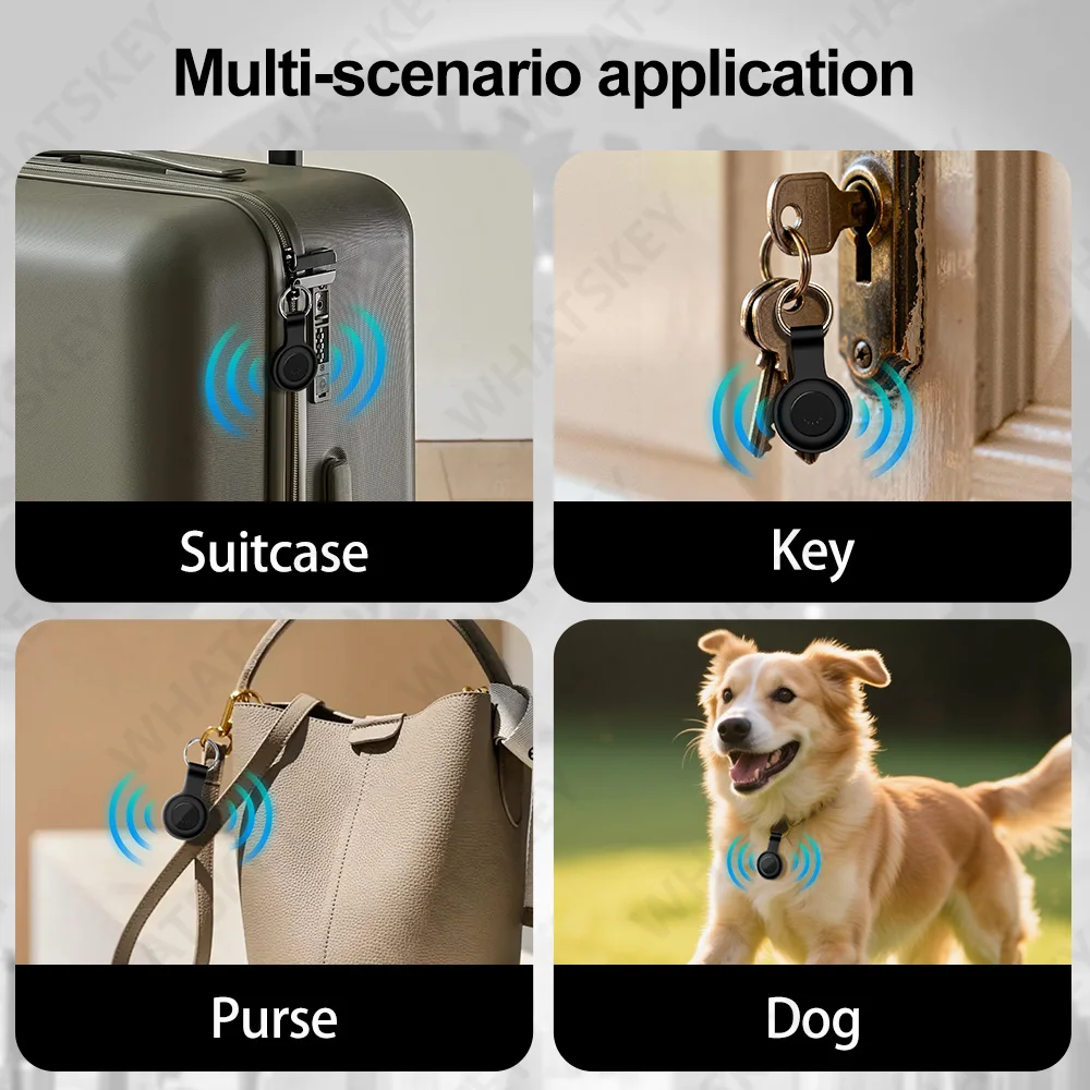 スマートタグ：Google Find Hub Bluetoothトラッカー、鍵/荷物/バックパックに最適、Android専用、iOSやHuaweiには非対応