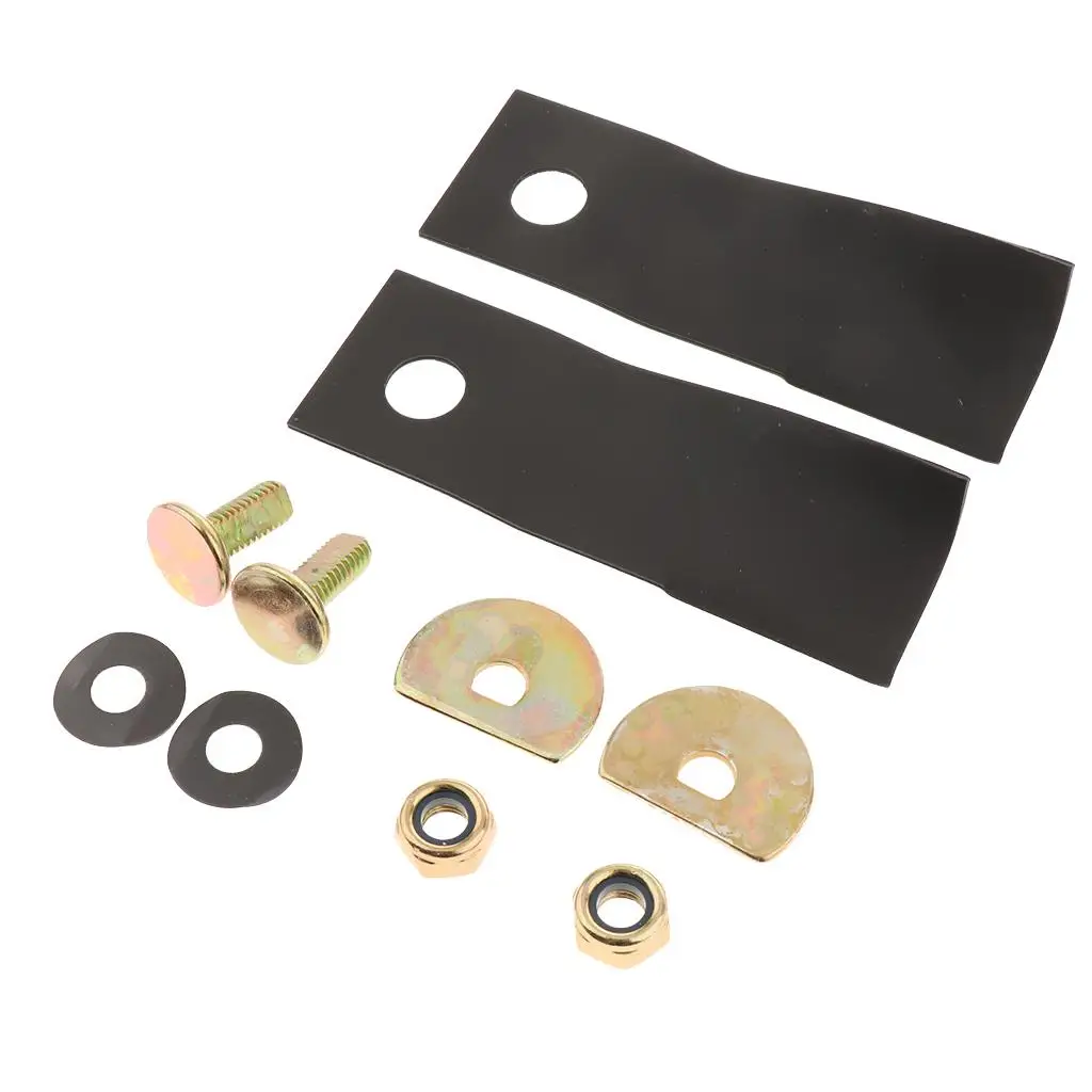 Efficient Yard Trimming Lawn Mower Blades Brush Cutter Set Stainless Parts for Honda GXV160 Lawns