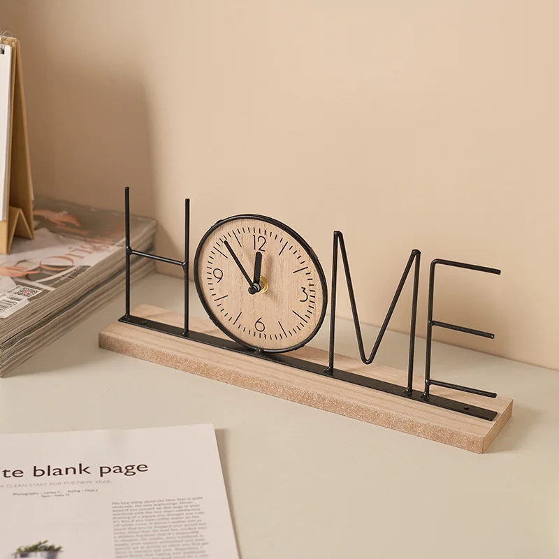 European Creative TV Cabinet Decoration Furniture Home Living Room Bedroom Entrance Wine Cabinet Office Desktop Clock Arrangeme - Image 3