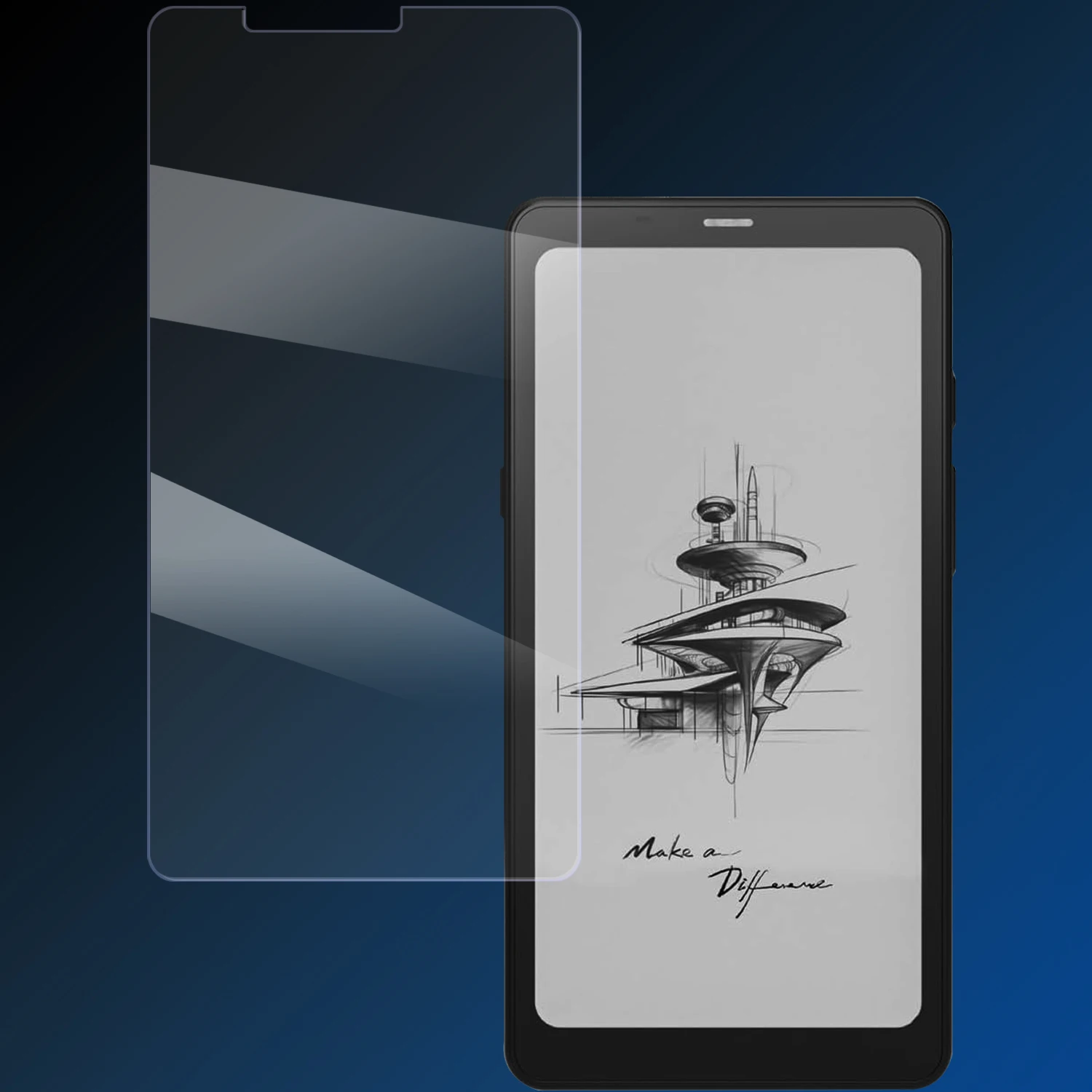 

Screen Protector Designed for Onyx Boox Palma/Kant 2 Anti Reflective Anti Fingerprint Nano Matte Anti Burst Soft Film (2-Pack)