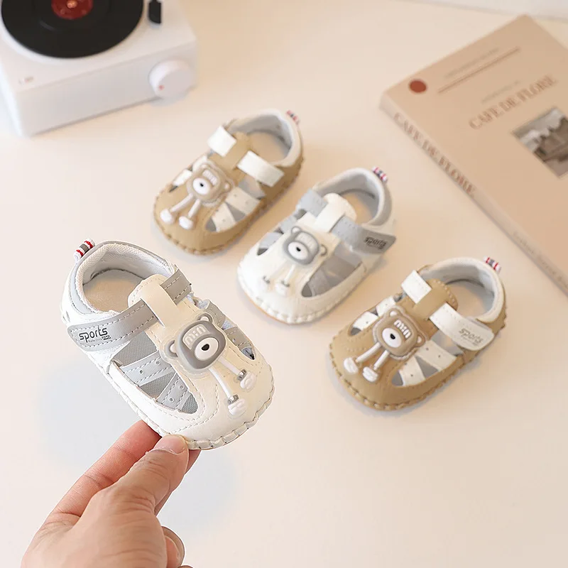 

Cute Kid Sandals 0-1Y Baby Girl Sandals Soft Sole Walking Shoe Newborn Shoe Breathable Kid Sneaker Allmatch Kid Shoes Босоножки