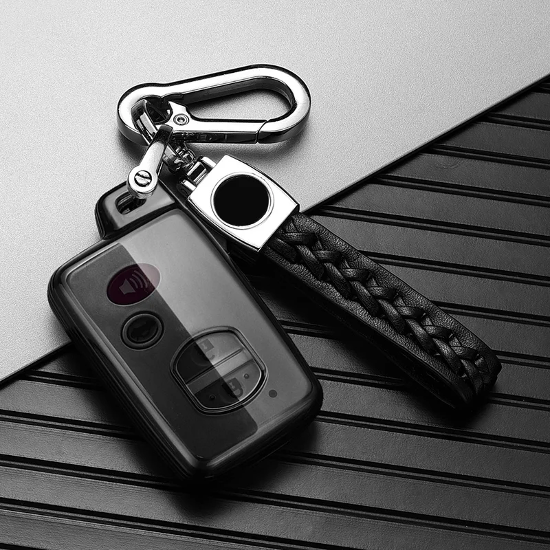 

Nano TPU for Toyota Camry Crown Majesta Highlander Land Cruiser Prado Kluger Mark X Subaru Foreste XV Car Key Case 2009-2010