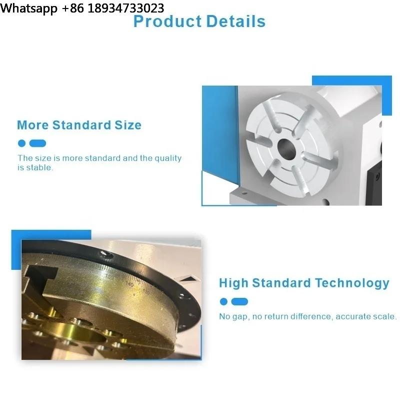 Automatic CNC Machining Center Four-axis Turntable Cam Roller 320 Worktable Indexing Head RC-320