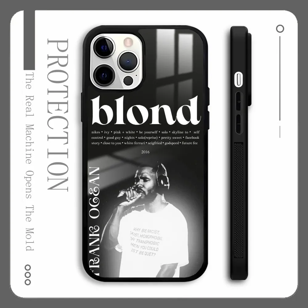 F-Frank Ocean Blonde Phone Case For iPhone 16 15 14 13 12 11 Pro Max Plus Mini Magnetic Magsafe Wireless Charging Cover