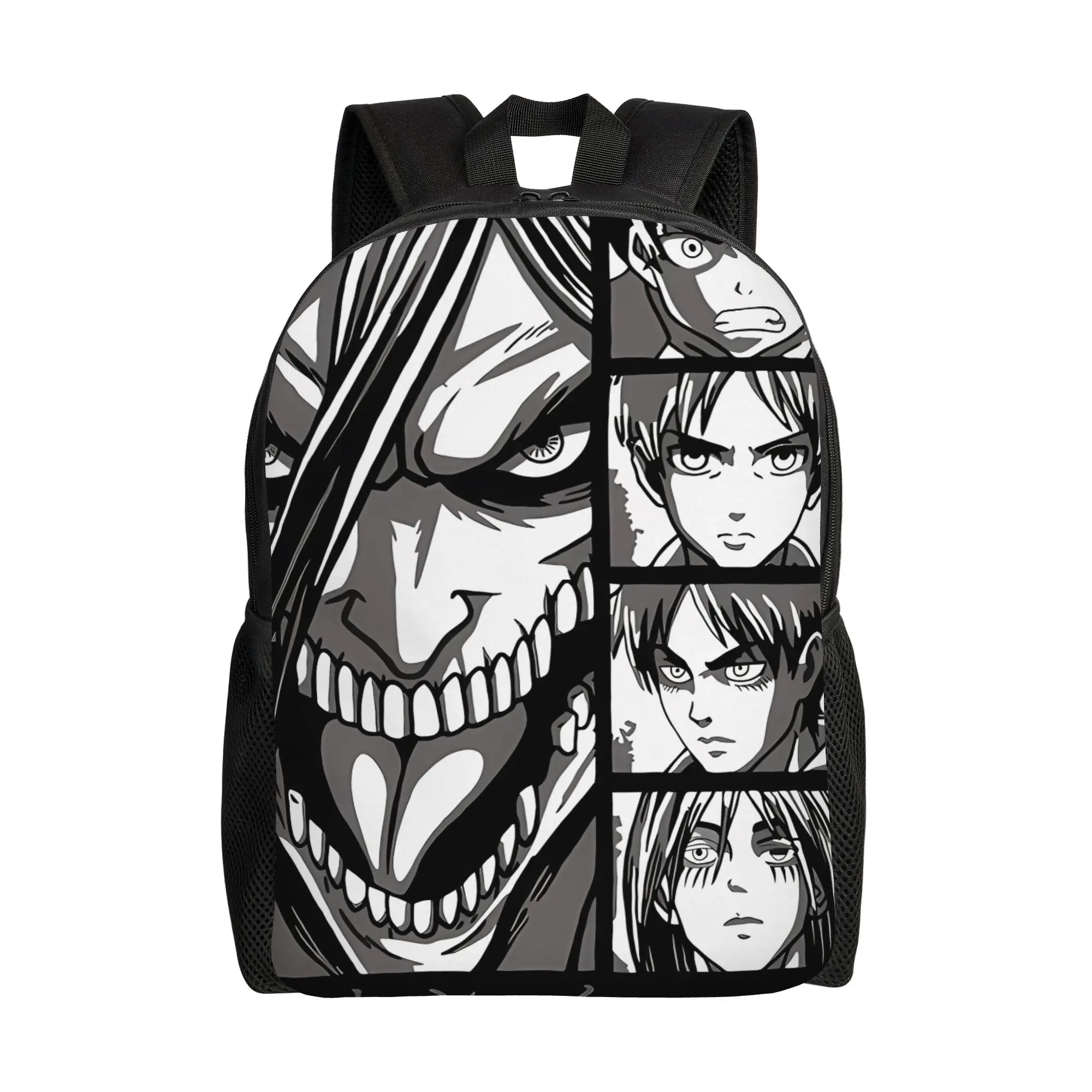 

Рюкзак Attack-on-Titan Eren Yeager Shingeki No Kyojin, спортивный, модный, вместительный, для ноутбука, для школы