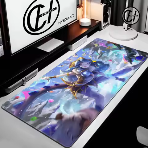Pc Decor Extended Mouse Pad Neeko League of Legends Large Mousepad Office Table Mat Gaming Accessories Gamer Keyboard Mouse Mat