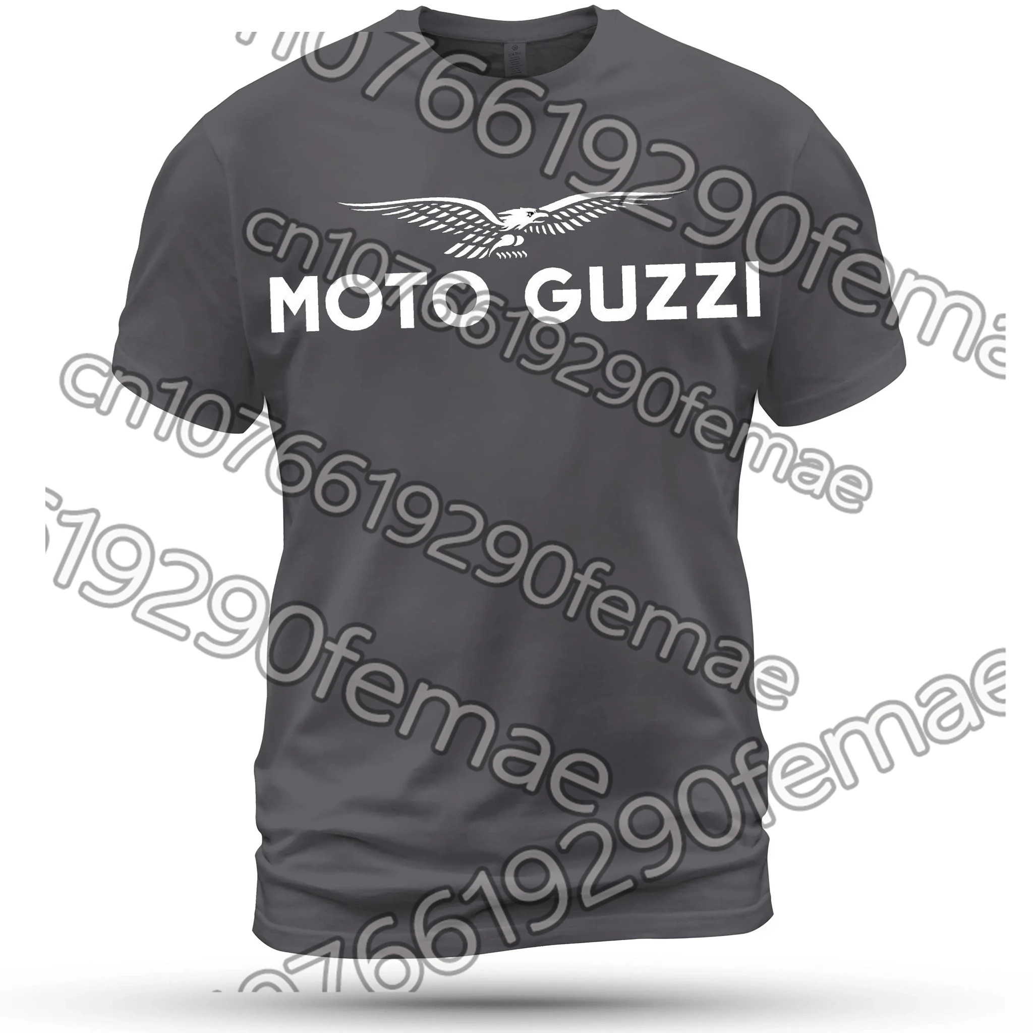 

2026 New Summer MOTO GUZZI Printed Cotton Men's T-Shirt, Fashion Casual Short Sleeve Top for Home and Outwear