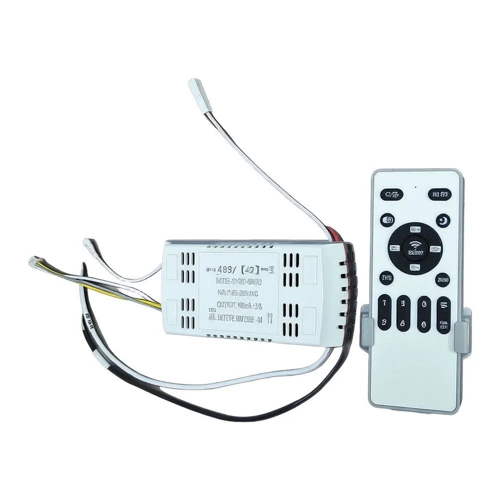 42 Inch Concealed Fan Light Remote Control 24V DC Inverter Controller 6 Speeds For Invisible Ceiling Fan For Lighting Replacemen