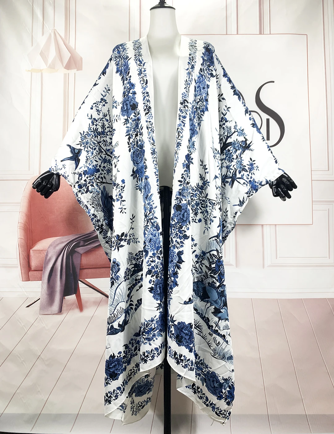 Cardigans Longs Imprimés de Style Africain pour Femme Musulmane, Robe de Style Boho, Sexy, Été, 2023