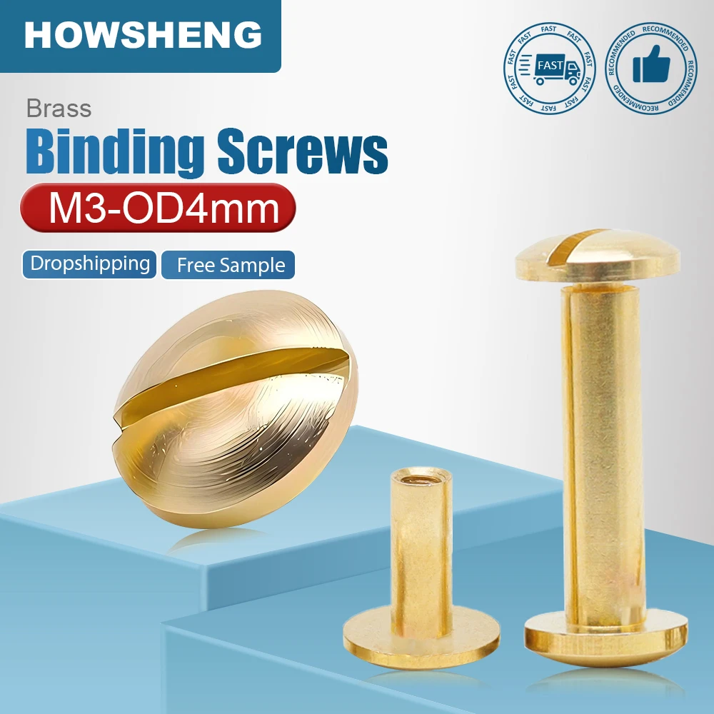 5/10Sets Brass Roun…