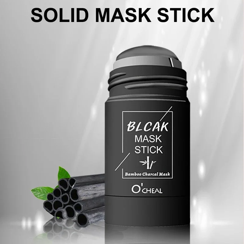 green tea mask stała maska na twarz w sztyfcie kontrola oleju nawilżająca maska czyszcząca leczenie trądziku zaskórnika usuń pory oczyszczanie