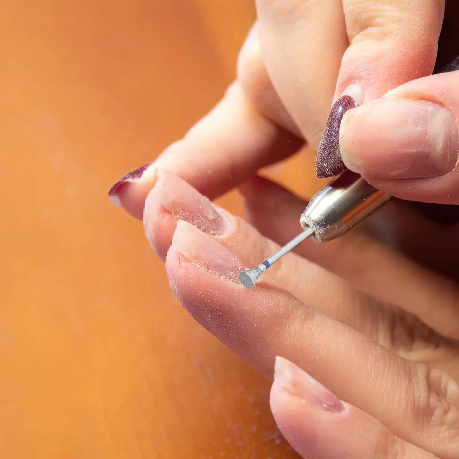 

Набор из 10 стальных насадок для маникюра, фрезы из вольфрамовой стали для удаления кутикулы, для сглаживания, полировки и шлифовки, профессиональные инструменты для мастеров маникюра