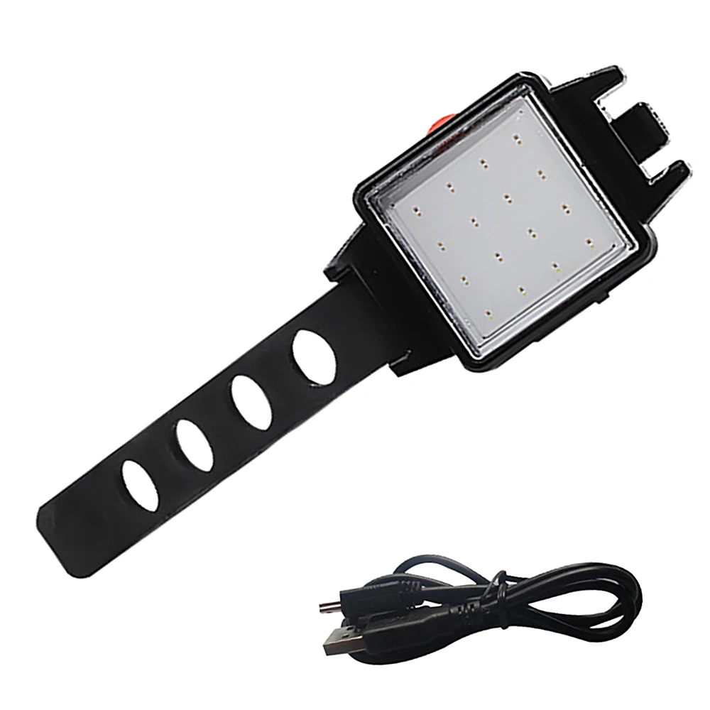 Night Bicycle Tail Light Outdoor Highlight USB Charging Mountain Led Warning Bike Lights Tail Lamp Bicycle Accessories