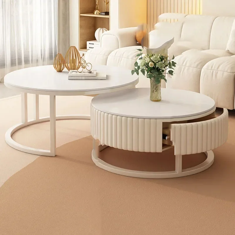 Designer Organizer Coffee Table Clear Round Kitchen Photo Album Coffee Table Mechanism Unique Mesa Auxiliar Entrance Furniture