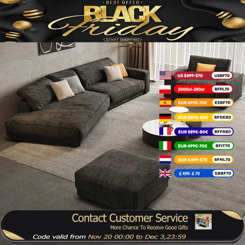 

Европейский индивидуальный диван с наполнителем для гостиной, ленивый современный скандинавский диван для гостиной, кресло для салона, роскошная мебель Divano Soggiorno