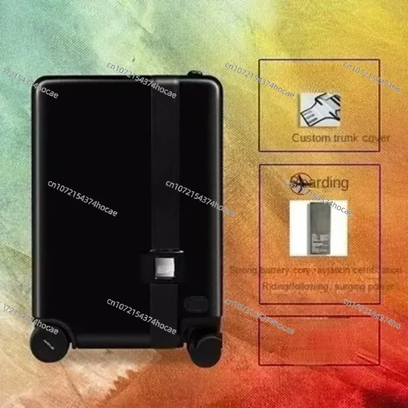 Smart Automatic Follow Suitcase Electric Self-following Luggage Portable Travel Boarding Trolley Case