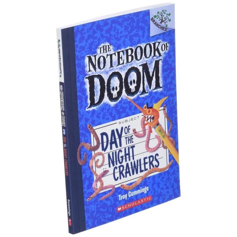

Блокнот Doom 02 Day Of The Night Crawlers Toy Cummings SCHOs, домашняя самооперационная книга ZY 9780545493253