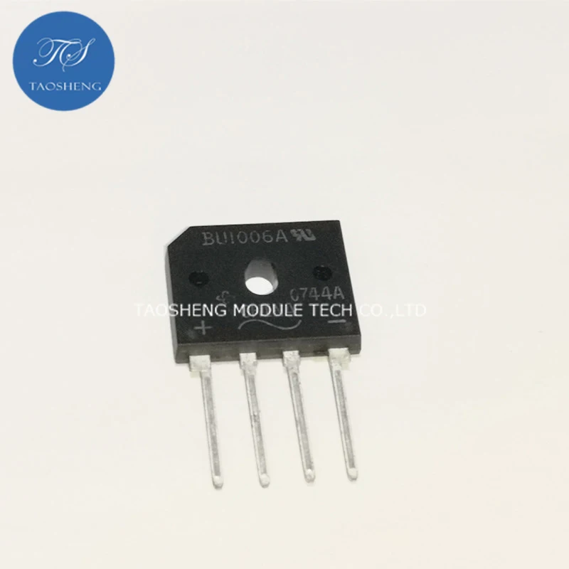 1PCS 100% New&Original BU1006A 10A600V ZIP-4【TAOSHENG】MODULE #TS10100