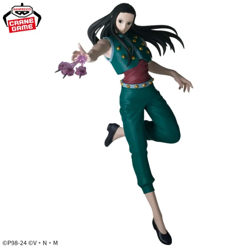 Original Anime Hunter X Hunter Illumi Zoldyck Hisoka PVC Action Figure Collector Toys for Children Irumi Zorudikku Gift Model