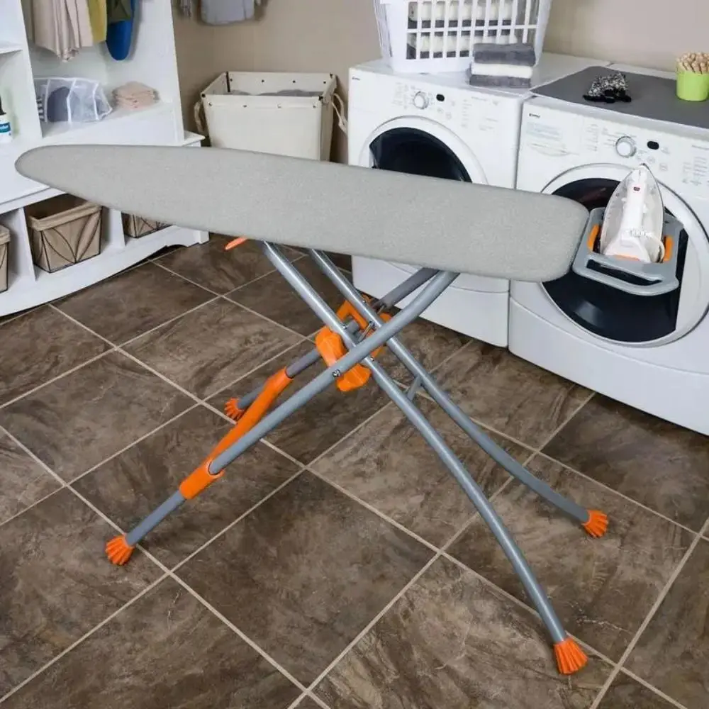 1Pcs Stain Resistant Ironing Board Cover With Elastic Edge Universal Iron Heat Shield Cloth Cover Thick Cotton Padding