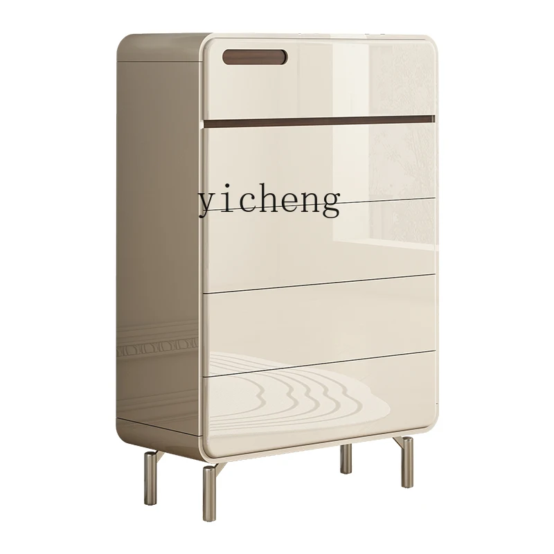 X6-1 light luxury cream style four five six chest cabinet bedroom simple modern drawer locker