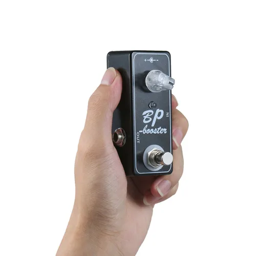 MOSKY Audio-pedales de guitarra BP Booster Clean Boost, tipo de efecto Bypass verdadero, conmutación para bajo de guitarra, productos electroacústicos