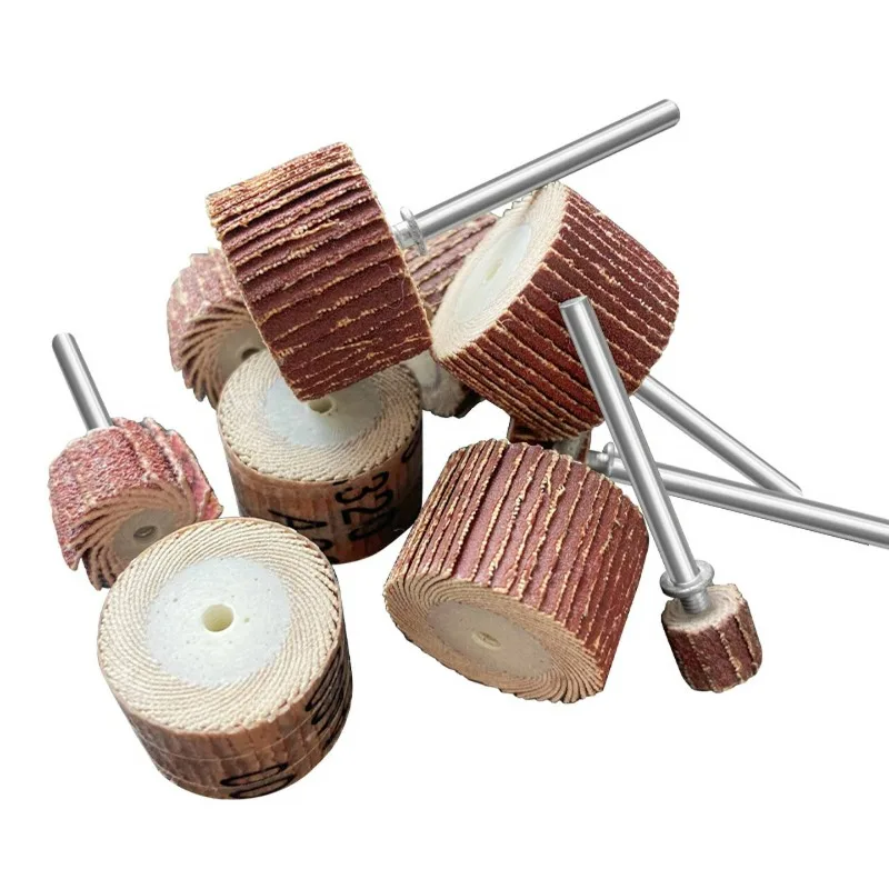 رأس عجلة طحن شفرة عرقوب قابلة للتعديل 3 مم، عجلة صنفرة وتلميع 80-600 حصى للمطاحن الهوائية والكهربائية #6