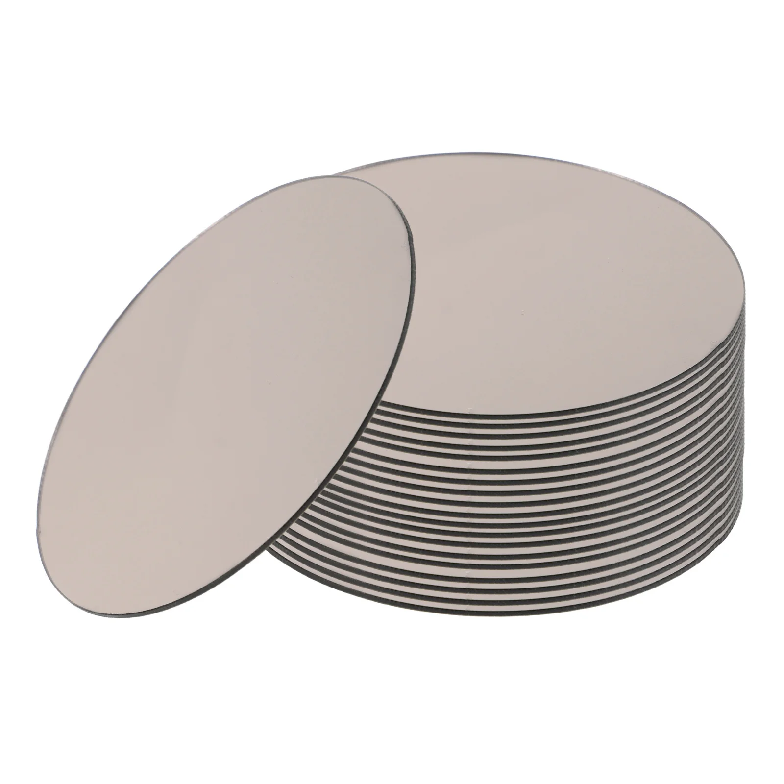 

20Pcs Small Round Self Adhesive Mirrors 8cm Mini Acrylic Circle Tiles for Crafts Wall Decoration DIY Use Circle Wall Mirror