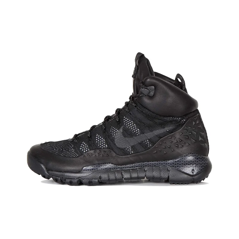 Nike Lupinek Flyknit ACG Outdoor Shoes Men's High-top Black 826077-001
