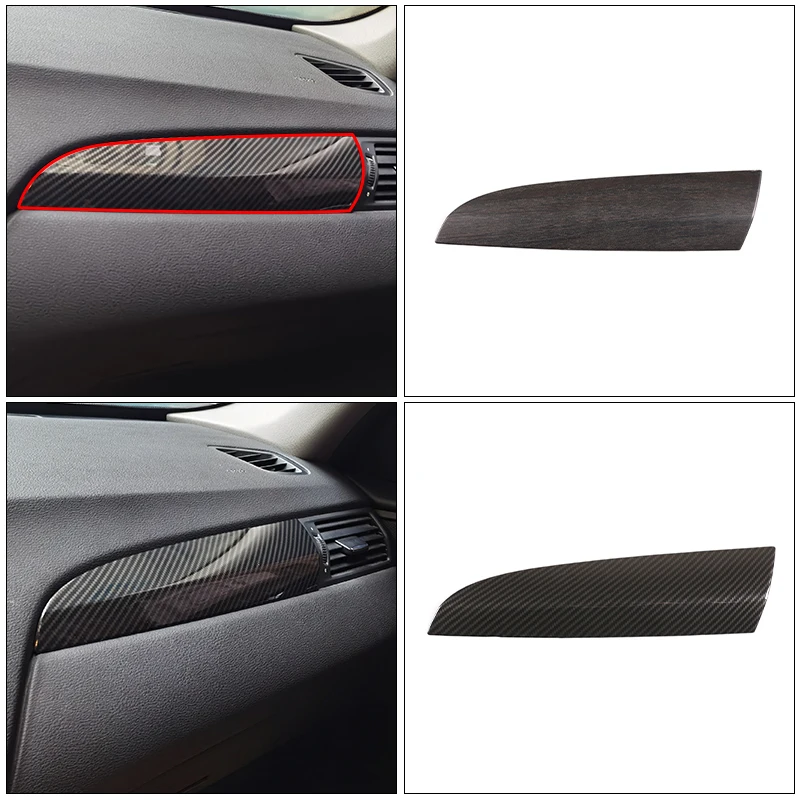 

ABS Carbon Fiber Style Car Center Console Dashboard Panel Sticker Trim for BMW X3 X4 F25 F26 Left Hand Drive Accessories