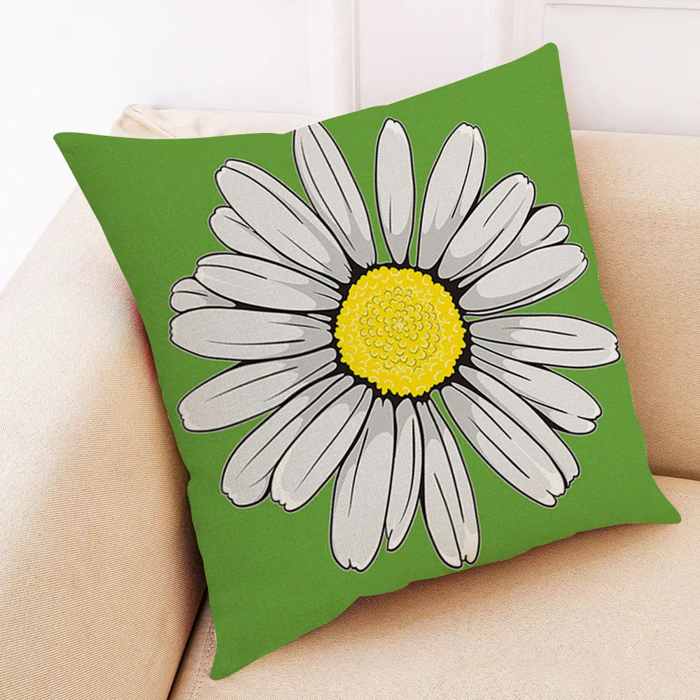 مقاوم للماء غطاء وسادة مربع ، أغطية وسادة الزخرفية ، سستة غير مرئية ، أريكة ، سيارة ، المنزل ، Siest ، 4 قطعة