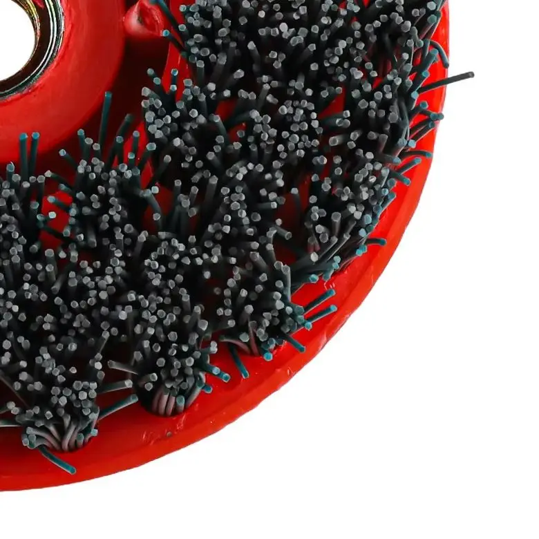 Antique Style Silicon Carbide Brush for Granite Marble Quartzite Concrete Polishing and Cleaning For M14 Mount