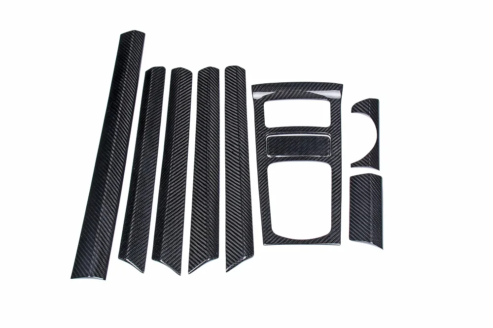 Dry Carbon Fiber Process For Porsche Cayenne 2011-2017 REAL Carbon Fiber Interior Trims