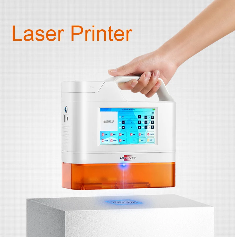Intelligent Portable Laser Engraving Machine Production Date Coding Machine Diy Graphic Automatic Laser Marking Machine