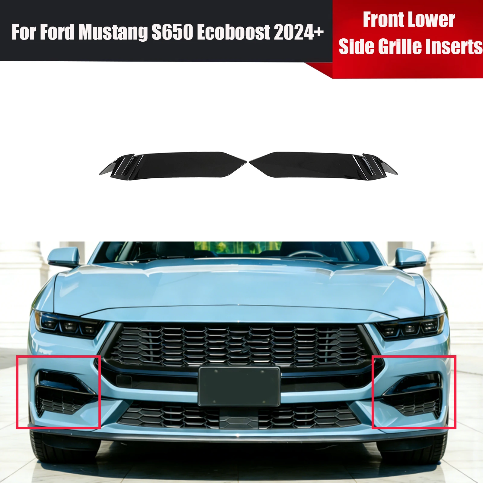 inserti-per-griglia-laterale-anteriore-auto-copertura-lucida-nera-per-fendinebbia-accessori-esterni-per-ford-mustang-s650-ecoboost-2024