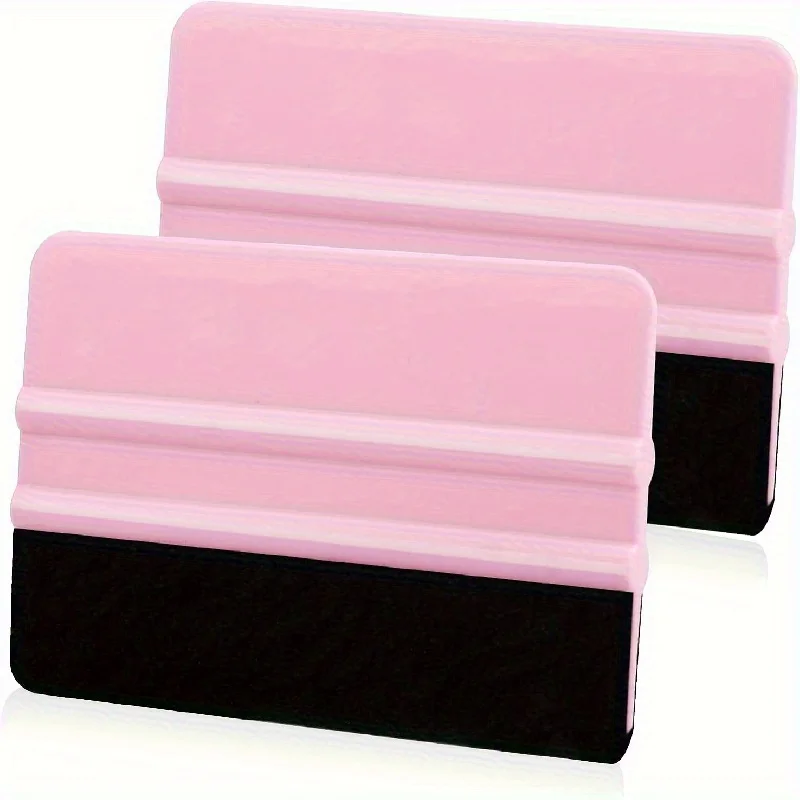 5pcs Purple And Teal Squeegee, Squeegees for Vinyl Purple And Coral, Vinyl Squeegee Tools Vinyl for Crafting Vinyl Application