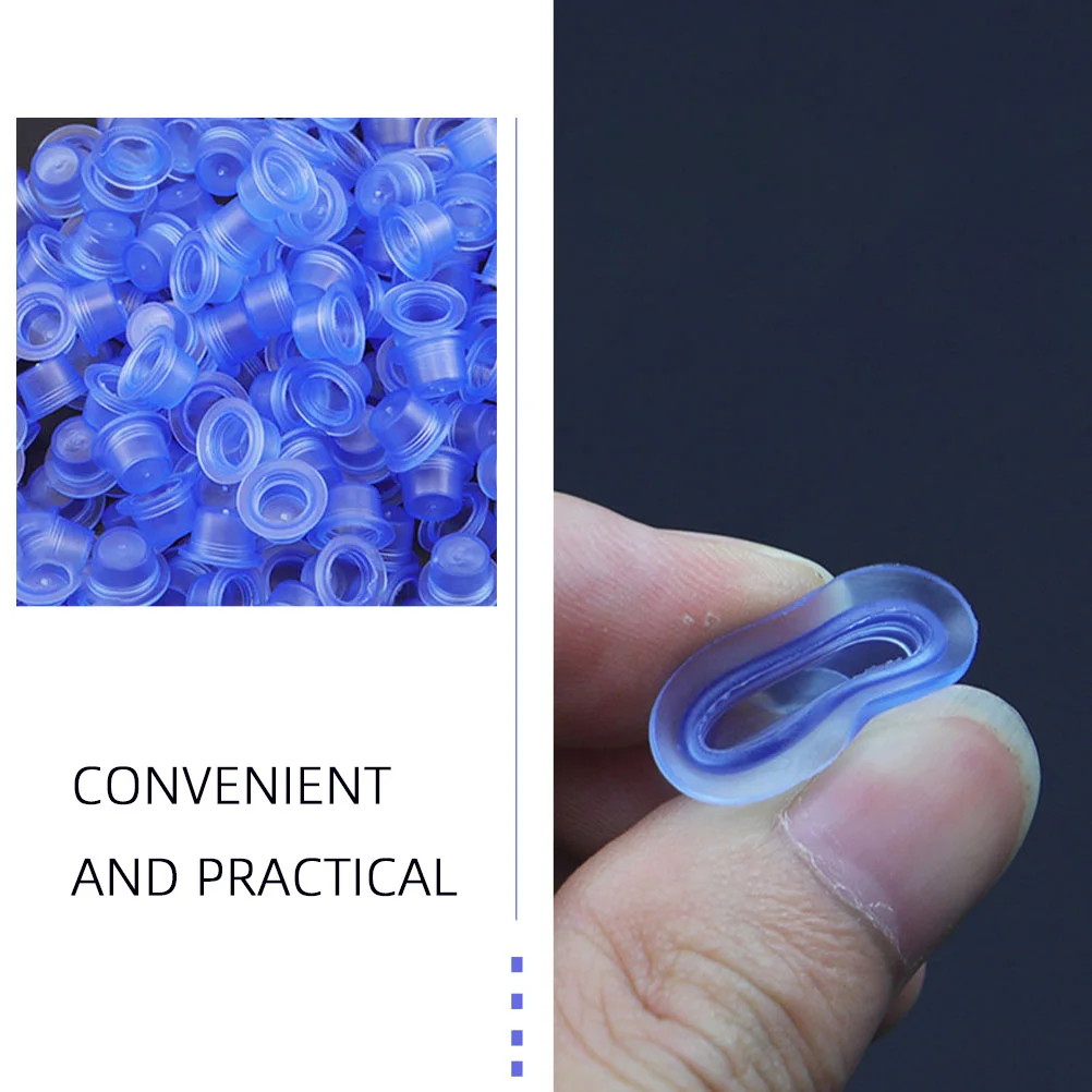 

200 Pcs Silicone Color Cups Waterproof Wide Edges Prevent Spill Hold Tattoo Pigment Ink Lightweight Store Beauty